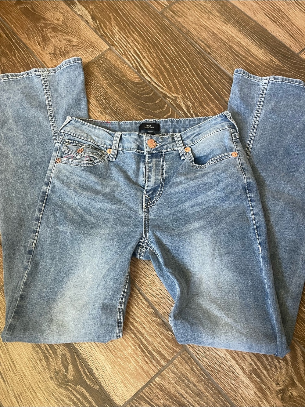 Lucky Brand Joey Flare Women’s Classic Light Wash Denim Jeans Sz 29